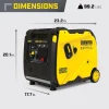 Champion 4,500-Watt Portable Dual Fuel Inverters Generators 200991